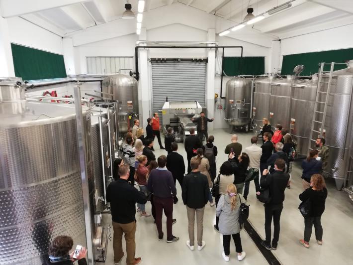 Lezioni in cantina per gli studenti del master in business administration