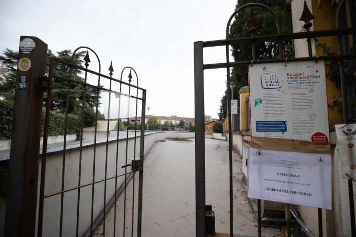 Allarme bocconi ma l'area cani resta aperta