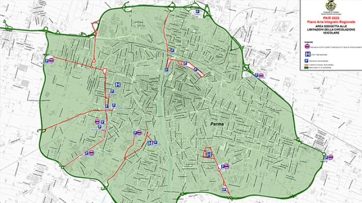 Domenica ecologica il 3 dicembre: limitazioni al traffico, dalle 8.30 alle 18.30, entro l'anello delle tangenziali.