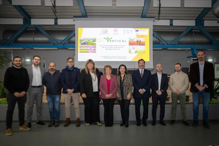 Il progetto regionale &laquo;GoVertical&raquo;: Galilei Bocchialini, primo nell&rsquo;agricoltura del futuro