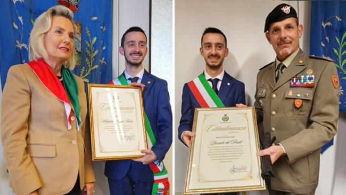 Le cittadinanze onorarie, doppia cerimonia a Bore per Anna Maria Anders e il generale Nicola Mandolesi 