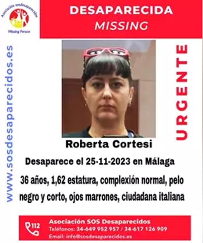 Roberta Cortesi, l'italiana scomparsa a Malaga: l'uomo conosciuto poco tempo fa e quella strana telefonata dove lavorava