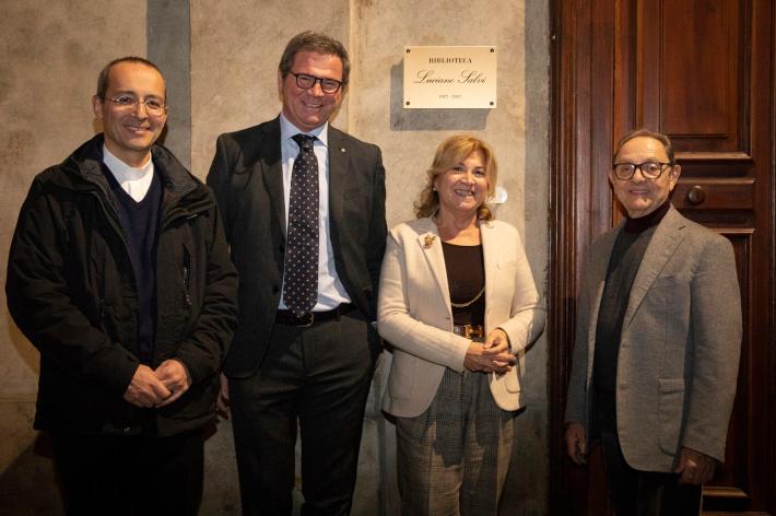Seminario, intitolata a Salvi una sala della biblioteca