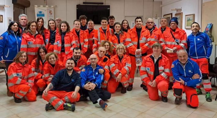 A Traversetolo  28 nuovi volontari della Croce azzurra