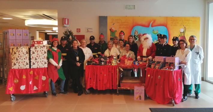 I Folletti, doni per tutti i pazienti dell&rsquo;Ospedale dei bambini e del padiglione Barbieri