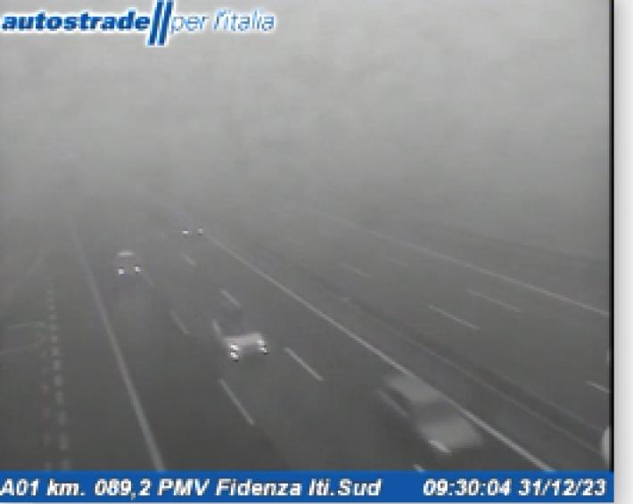 Nebbia a Parma e provincia, disagi in A1 e in A15 