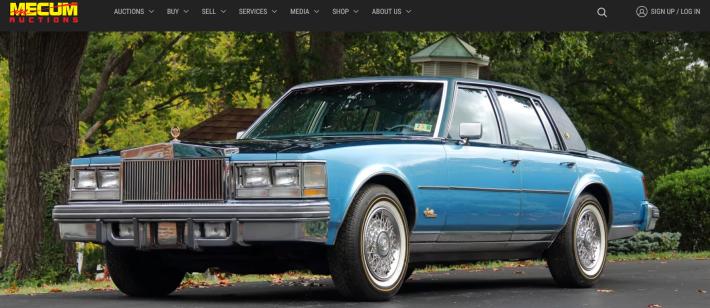 All'asta una Cadillac Seville appartenuta ad Elvis Presley 