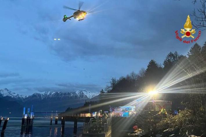 Morta nel lago, autista carro funebre si perde in Valtellina