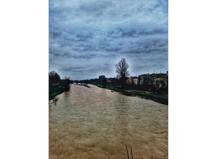 Nuova piena per la Parma