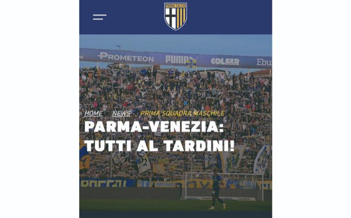 Parma-Venezia: tutti al Tardini