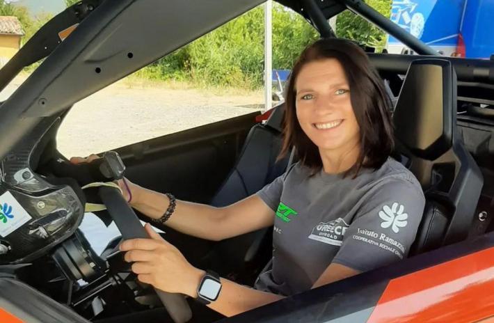 E' morta scivolando in un canalone Giulia Maroni, la campionessa di rally