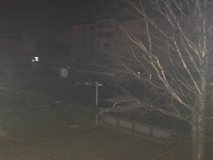 Via Picasso, l'illuminazione pubblica manca da giorni