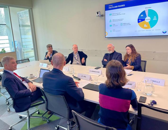 Ricerca, qualit&agrave; e sostenibilit&agrave; in agricoltura e nell&rsquo;agroalimentare, big data e intelligenza artificiale: Bonaccini in visita all'Efsa