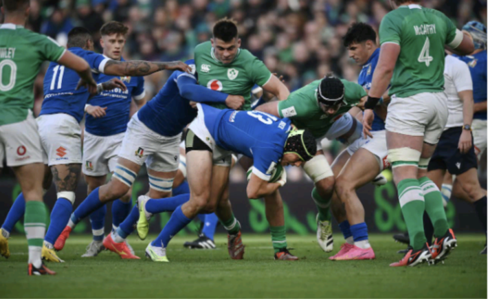 Sei Nazioni: l'Irlanda lascia a zero l'Italia. Seconda sconfitta per gli azzurri