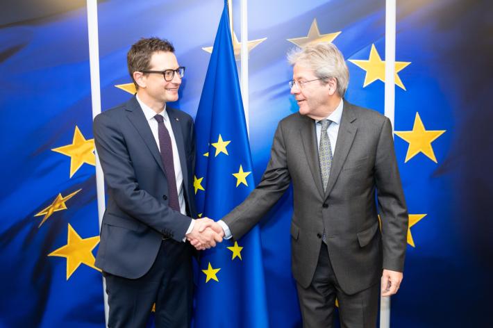 Il sindaco Guerra a Bruxelles incontra le autorit&agrave; per promuovere la citt&agrave;