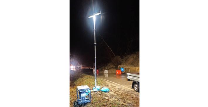 Frana fra Varsi e Bardi  e situazione Po