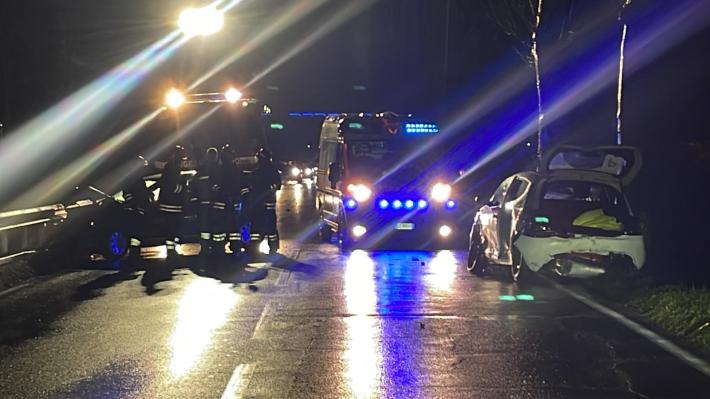 Incidente tra due auto tra Sanguinaro e Fidenza: via Emilia in tilt per pi&ugrave; di un&rsquo;ora