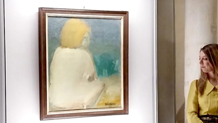 "Per una canzone d'autunno" - L'olio di Vincenzo Gardoni in mostra in Pinacoteca Stuard da oggi al 25 aprile