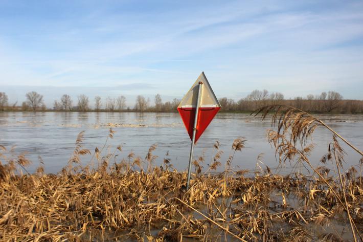 La piena del Po sta passando nel Parmense: crescer&agrave; (di poco) fino a stasera