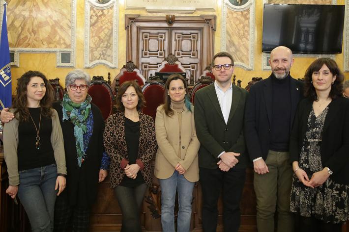 Parma, Margherita Asta, la cui madre e i fratellini furono uccisi in una stage di mafia,  incontra studentesse e studenti in Municipio