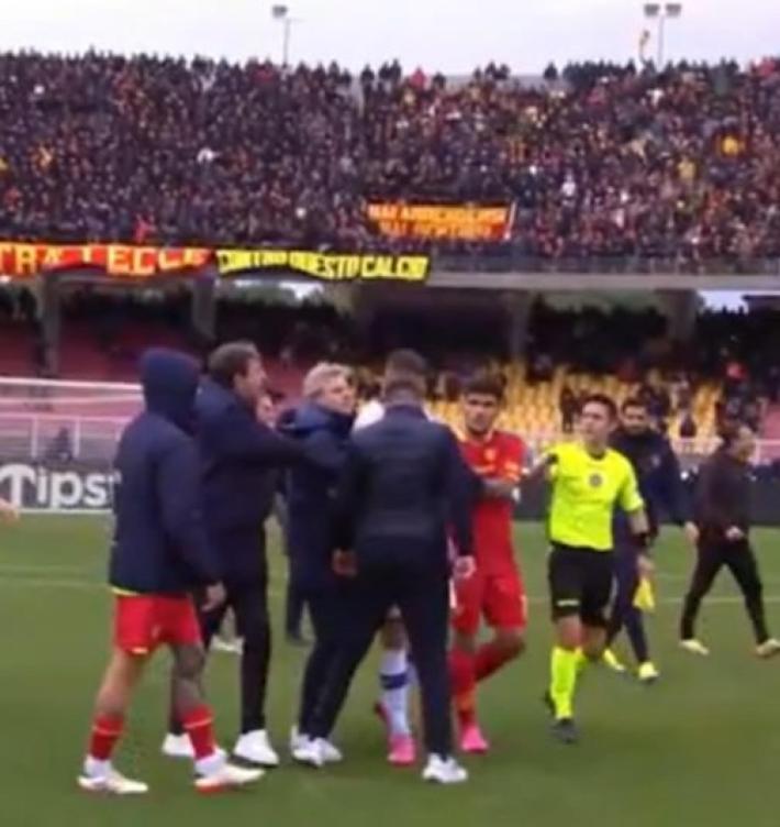 Testata a Henry, 4 giornate di squalifica a D'Aversa