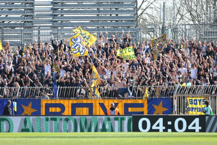Possesso palla dei crociati - 61' Feralpi-Parma 0-1