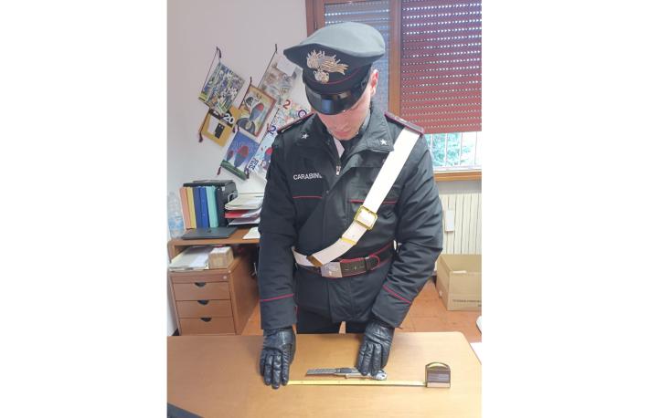 Montecchio Emilia  - Va in un locale pubblico con il cutter: denunciato dai carabinieri