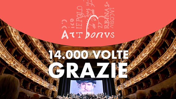 Concorso Art Bonus 2024: 14.000 Volte grazie 