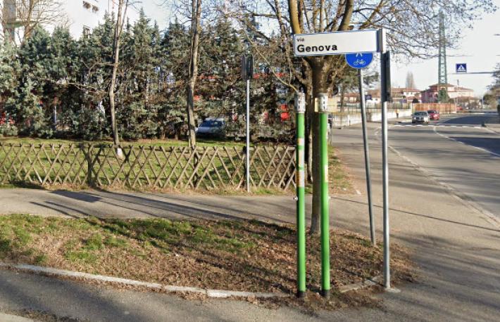 Allarme incendio in via Genova