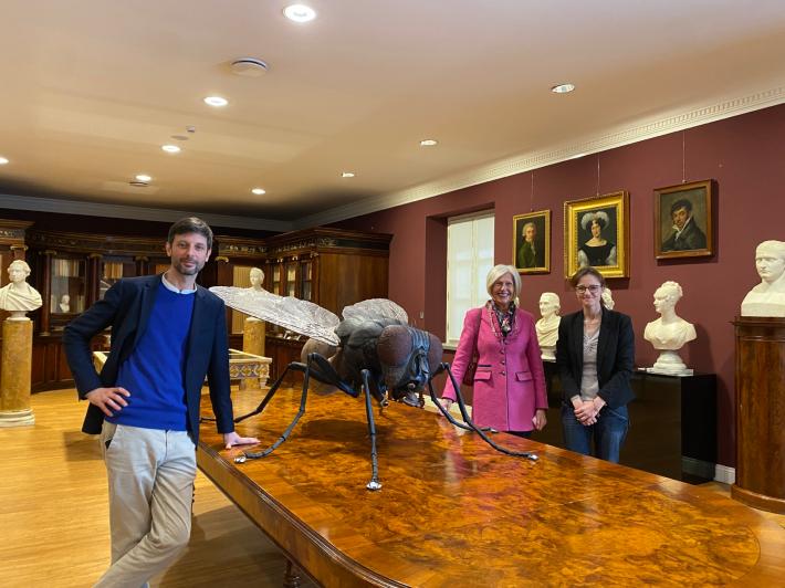 "C'&egrave; una mosca nel quadro": al Labirinto della Masone si  &egrave; aperta la mostra "Musca Depicta"