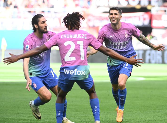 Serie A:  tutto facile per il Milan che al Meazza strapazza il Lecce (3-0)