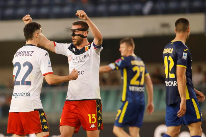 Serie A: il Genoa si impone a casa del Verona (2-1)