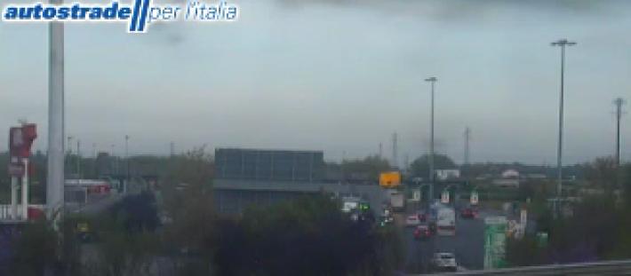 A1: coda in uscita al casello di Parma