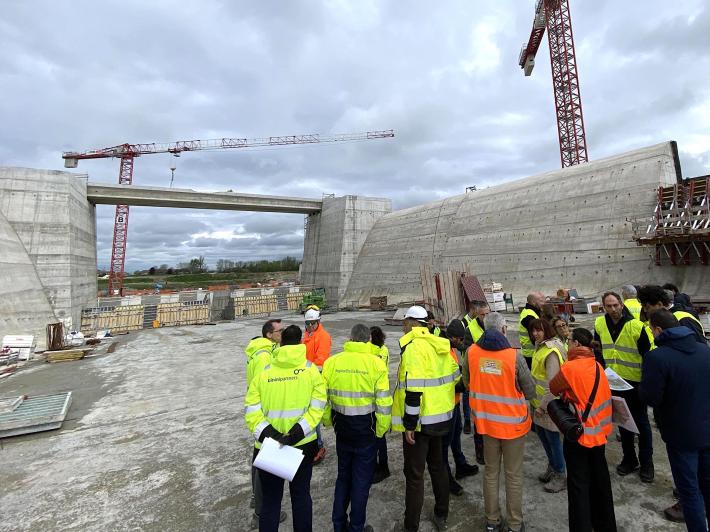 Cassa di espansione  del Baganza:  avanti con i lavori