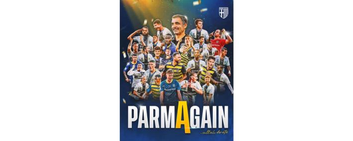 ParmAgain: la quarta promozione in A della storia crociata nel commento del Parma sui social 