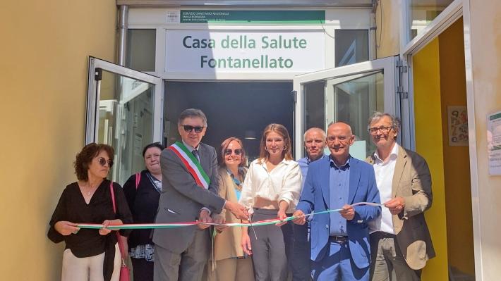 Inaugurati i nuovi spazi della Casa della salute di Fontanellato