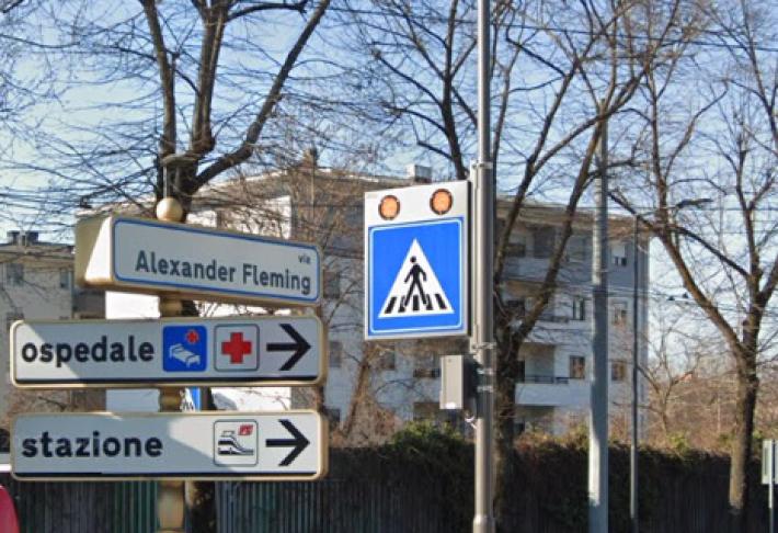 Allarme rami pericolanti in via Fleming: intervengono i vigili del fuoco