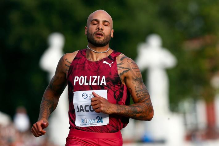 Sprint Festival  di Roma: Jacobs vince i 100 metri in 10" 07