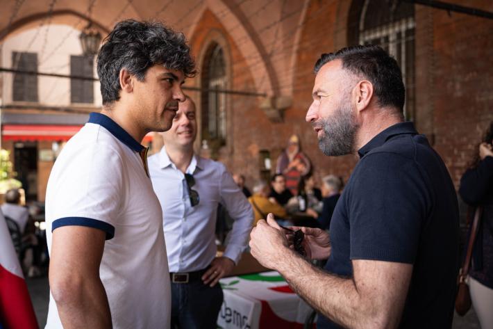 Fidenza: Zan e Corrado: "Questa citt&agrave; ha il giusto spirito europeo"