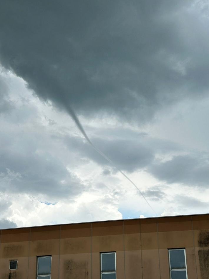 Ancora maltempo nella Bassa. Con tromba d'aria a Polesine