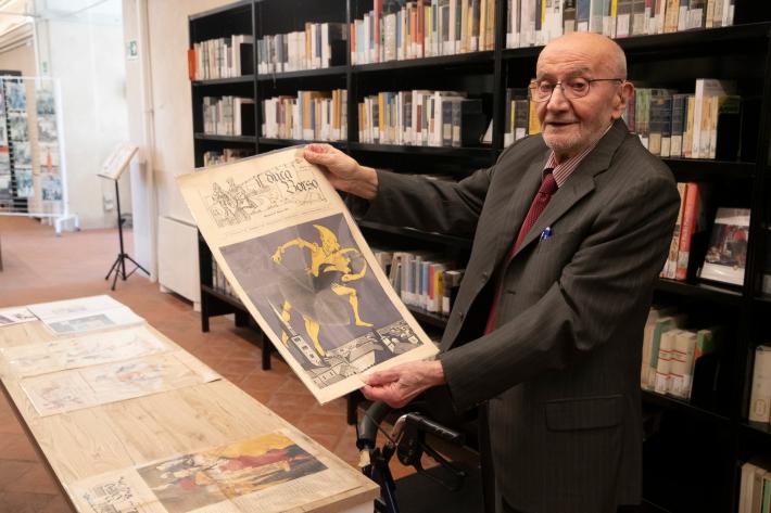 Parma, donata alla Biblioteca Civica  la  collezione di riviste storiche di Ivo Ferraguti