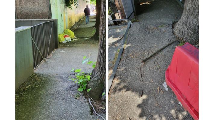 "Via Kennedy  dimenticata dagli operatori ecologici"