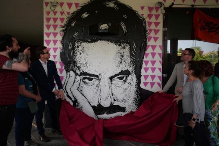 Inaugurato murales al quartiere Montanara in memoria di Falcone e Borsellino