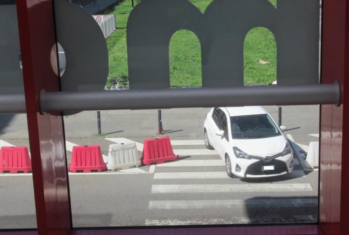 Sosta &laquo;creativa&raquo; in stazione