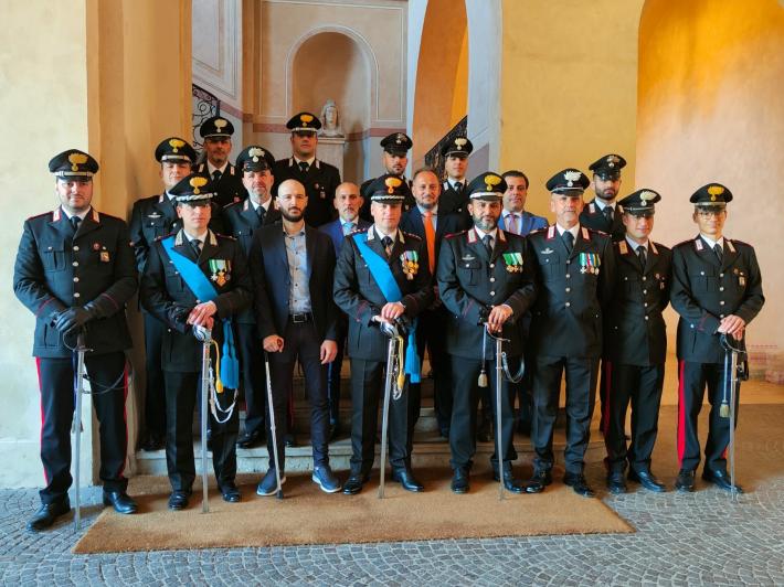 Il comando provinciale festeggia il 210&deg; annuale della fondazione dell&rsquo;arma dei carabinieri