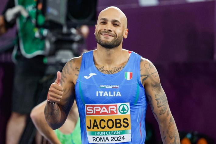 Jacobs oro  e Ali argento: magnifica doppietta nei 100 metri agli europei di Roma