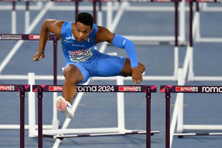 Europei di Roma: Simonelli oro nei 110 ostacoli