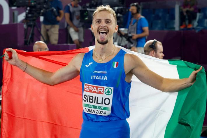 Europei di Roma: Sibilio medaglia d'argento nei 400 ostacoli maschili. Folorunso solo quinta nei femminili