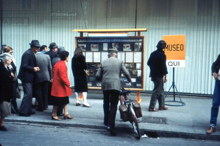 MUSEO QUI  L'arte come azione  faccia a faccia con il pubblico