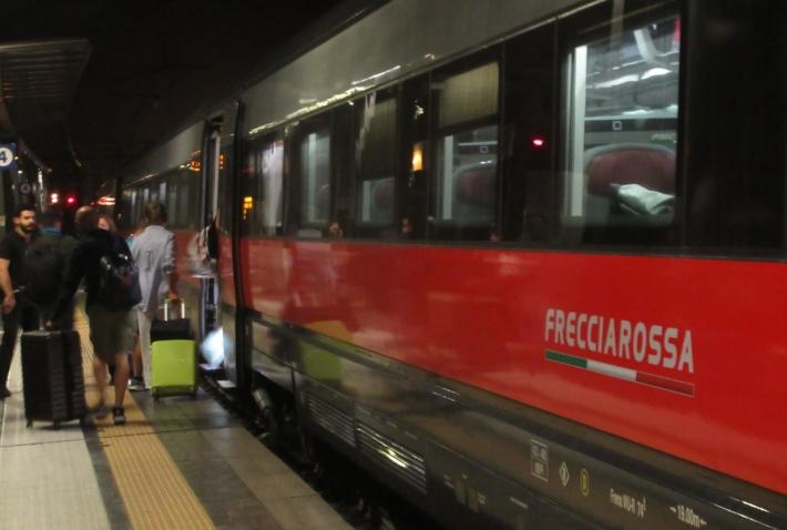 &laquo;Debutto&raquo; ieri sera del Frecciarossa notturno per Lecce 